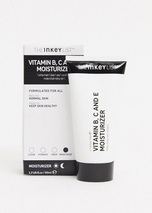 Inkey List B, C, and E Moisturizer