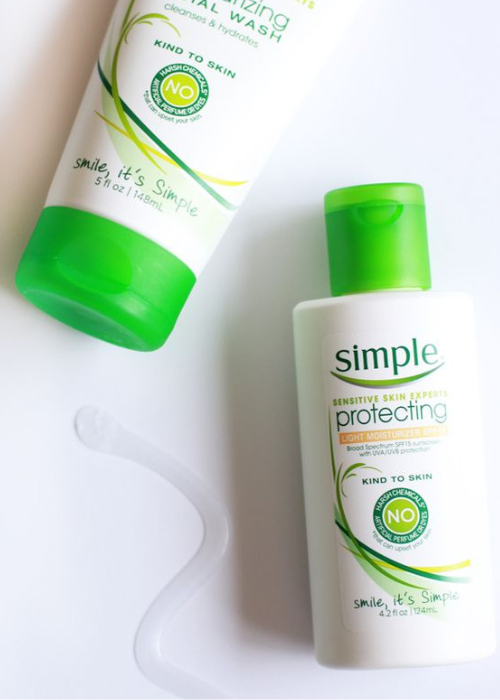 Simple Kind To Skin Hydrating Light Moisturizer for dry skin